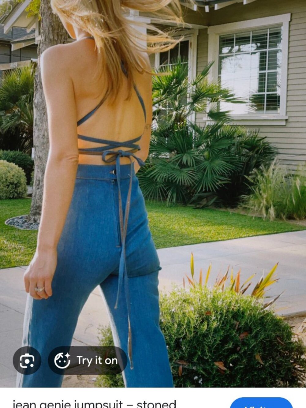 Stoned Immaculate Jean Genie jumpsuit - Picture 3 of 8